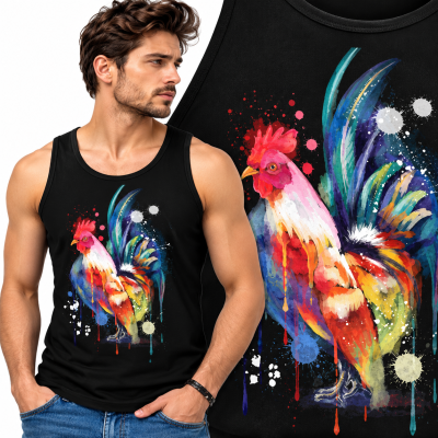 TANK TOP ZWIERZĘTA KURCZAK 4